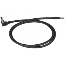 ELFIN 黑色 USB 電纜，A 型公頭系列