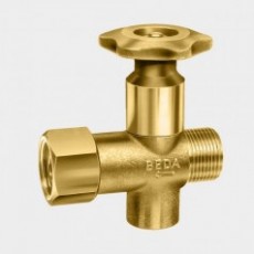 BEDA 噴槍上的氧氣手動閥（5 圈）(VK)系列