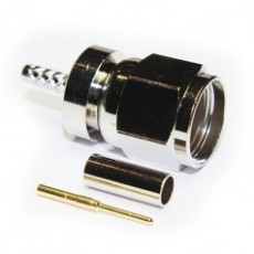 COAX F型壓接/壓接插頭15-005-A6-AB系列