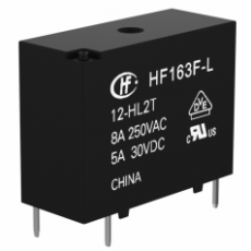HONGFA 超小型中功率磁保持繼電器HF163F-L系列