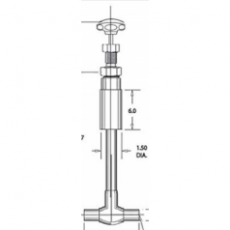 CRYOFAB 液氦閥門型號C3041-M23系列