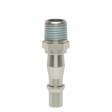 LUDECKE 帶錐形外螺紋的插頭接頭ESB DN 5.5