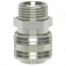 LUDECKE 帶外螺紋的接頭ES DN 7.2 系列