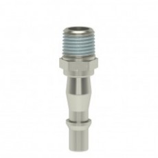 LUDECKE 帶錐形外螺紋的插頭接頭ESB DN 5.5