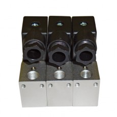 UNIQUC 板接式二位三通電磁閥3V1-06B系列