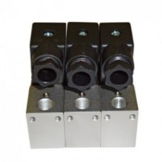 UNIQUC 板接式二位三通電磁閥3V1-06B系列