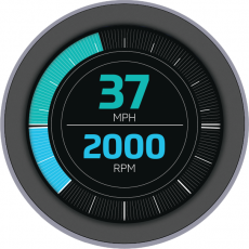 VEETHREE 3英寸CAN總線顯示器R3系列