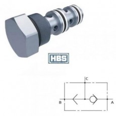 HBS 筒式選擇閥*大壓力 500 BAR系列