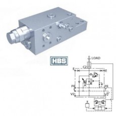 HBS 挖掘機直列閥EMM 275D 系列