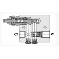 FLUID-PRESS 直動式順序閥FPSQ-D-70-CB