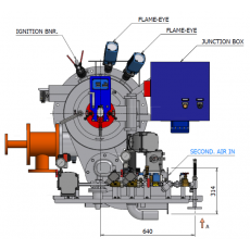 SUNFLAME 鍋爐用DF燃燒器SDR-G200系列