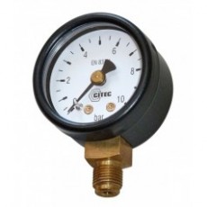 CITEC 鋼殼壓力表干式6000系列