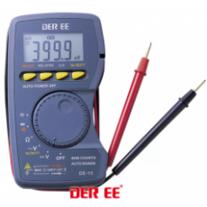 DER EE 袖珍型數(shù)字萬用表DE-15系列