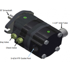 MTE HYDRAULICS 齒輪泵300系列
